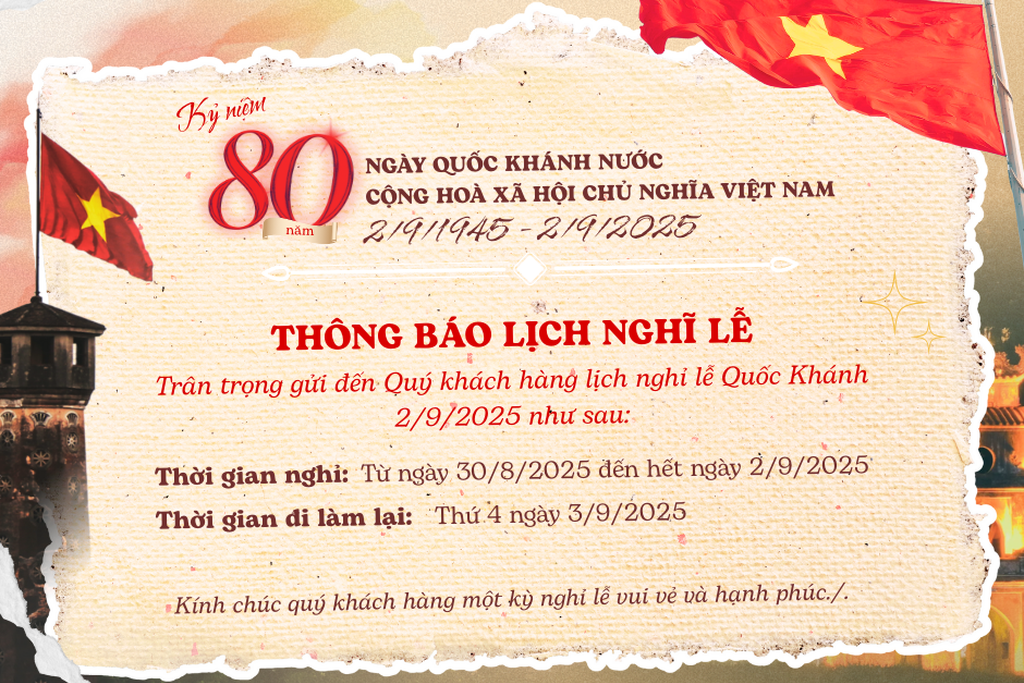 Holiday Announcement – National Day