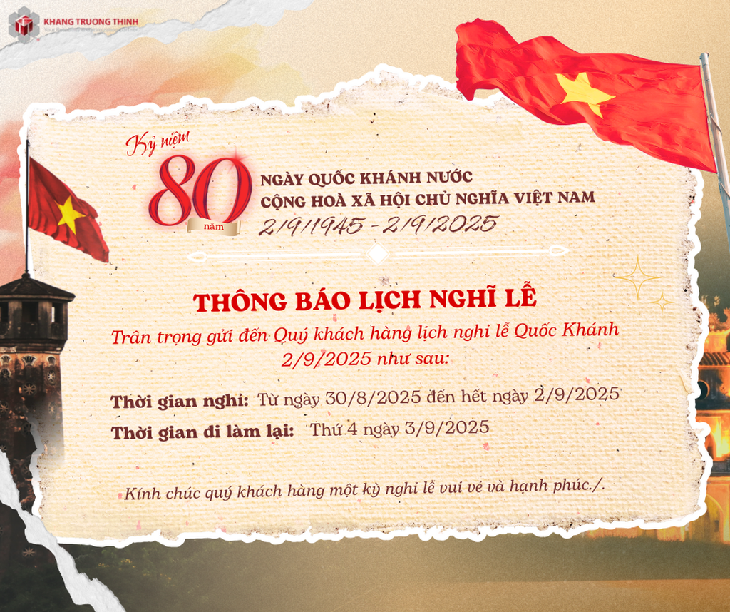 Holiday Announcement – National Day