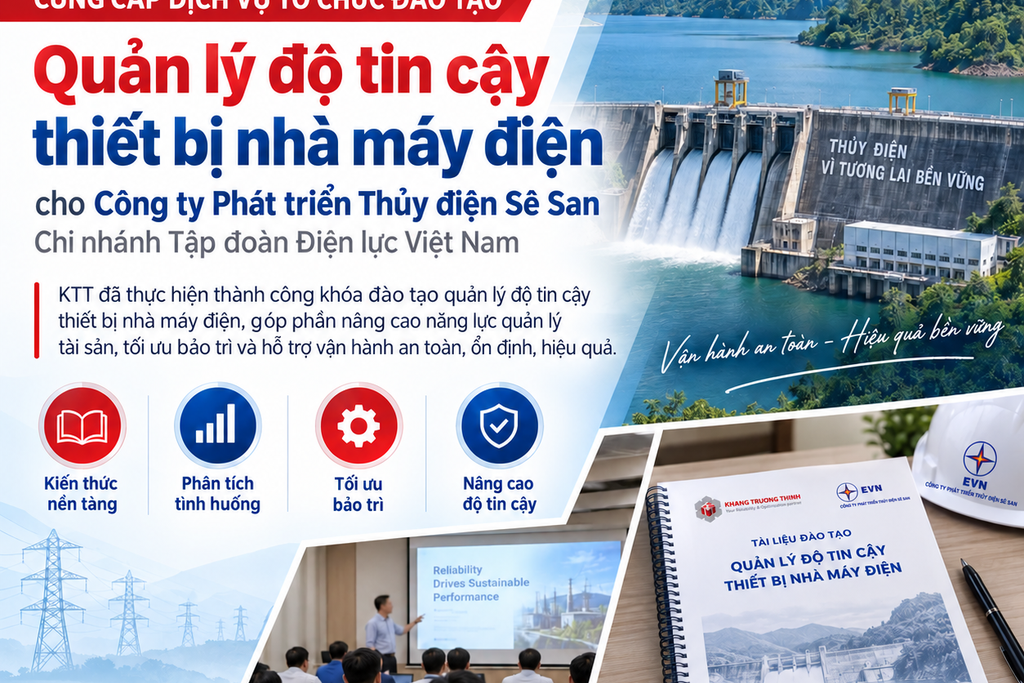 Provision of the “Power Plant Equipment Reliability Management” Training Course for Se San Hydropower Development Company